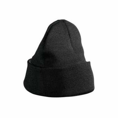 Warme mutsen zwart kinderen kopen