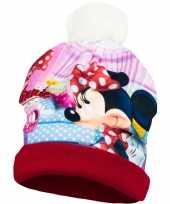 Rode minnie mouse skimuts meisjes kopen